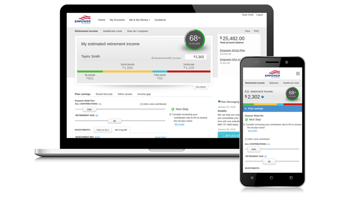 Get your retirement score Empower Retirement
